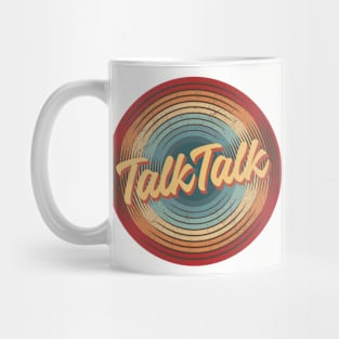 Talk Talk Vintage Circle Mug